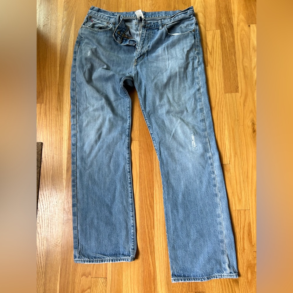 Polo Ralph Lauren 35-32 light denim straight fit